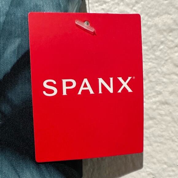SPANX Leggings7/8 Marbled Blue Black SZ 1X NWT - Picture 8 of 13